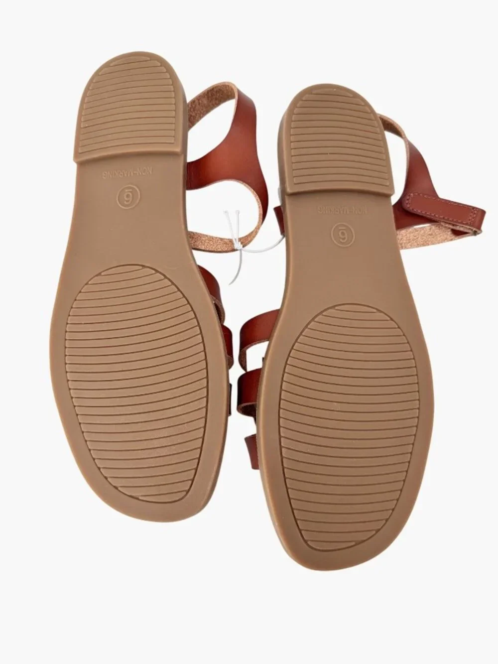NEW Cat & Jack Kids' Christa H-Band Sandals - Brown - Size 6